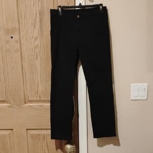 Izod, Size 14 Husky Boy's Black Pants